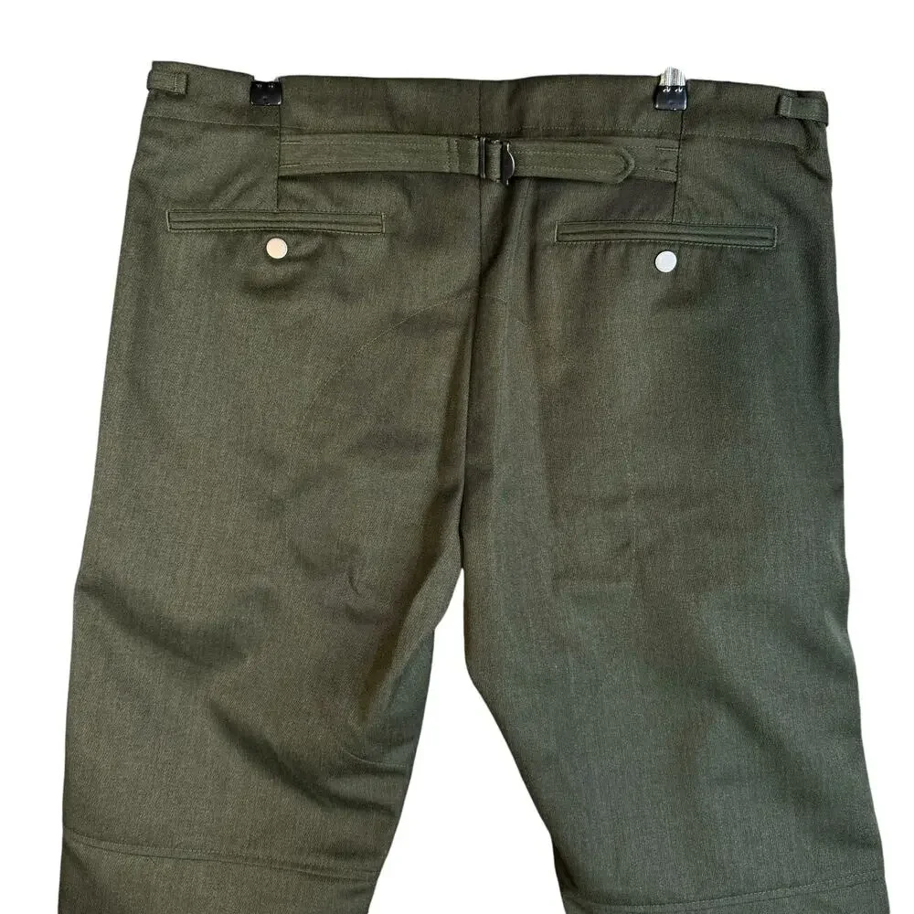 Cadet‎ Clothing Pants Mens Size 38 Green Aviator Pant NWT Cuffed Military